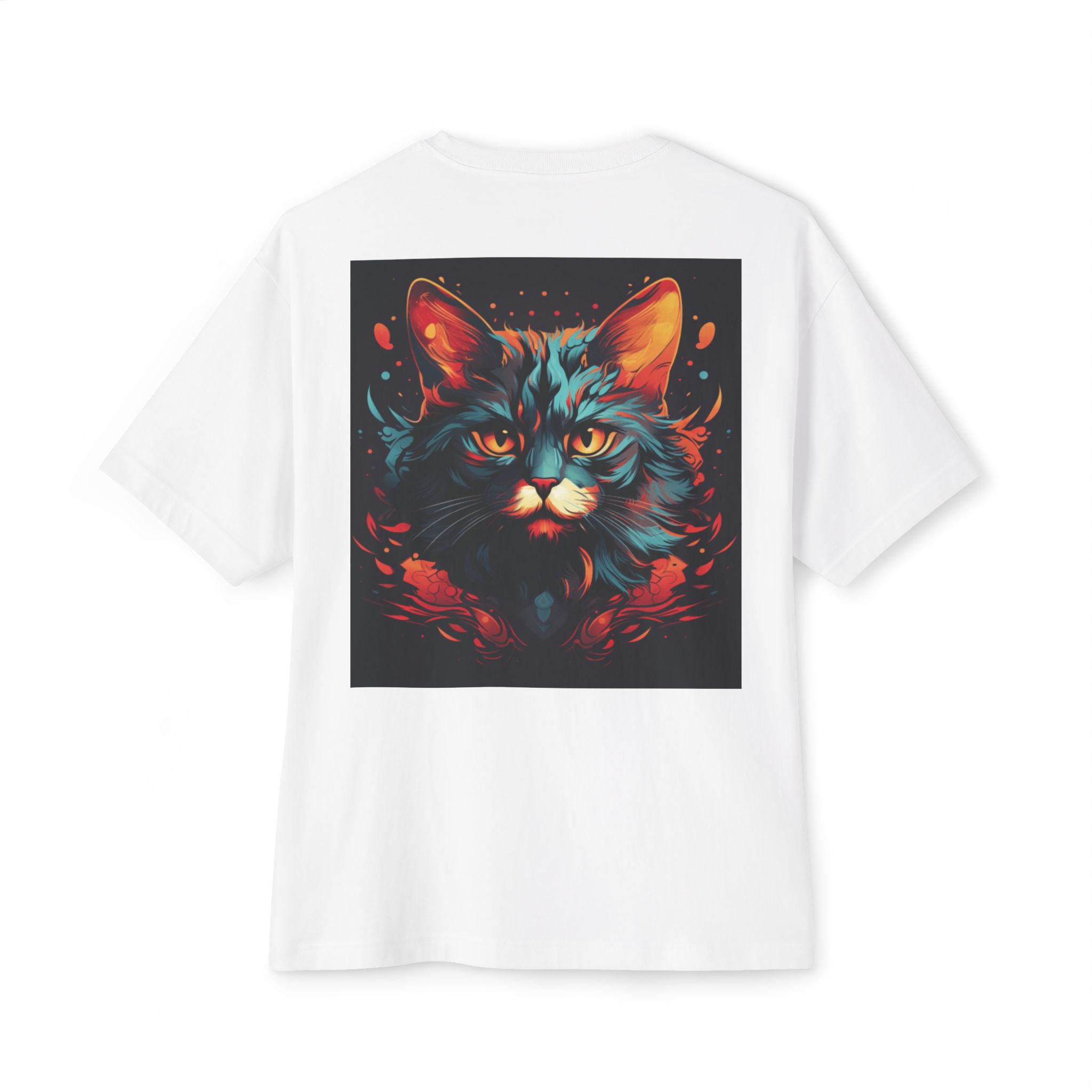 stay feral cat eyes tee | cat portrait t shirt stay feral cat eyes tee | cat portrait t shirt